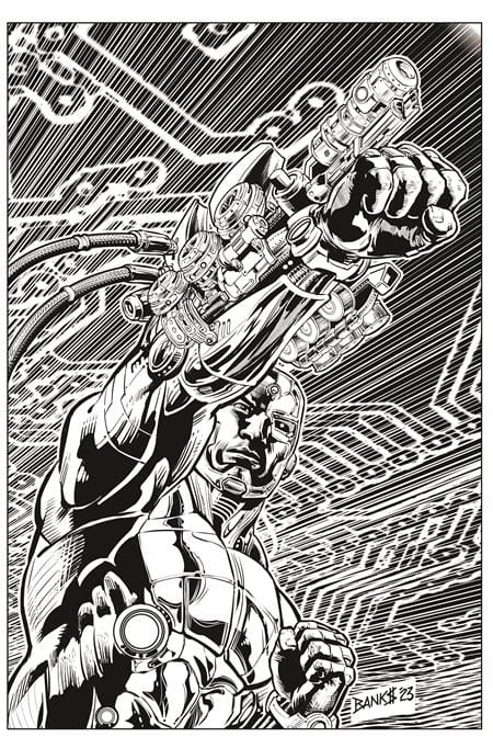 DC Comics Comic Books > Incentives CYBORG #4 (OF 6) CVR C INC 1:25 DARRYL BANKS CARD STOCK VAR 76194138011700431 0823DC153