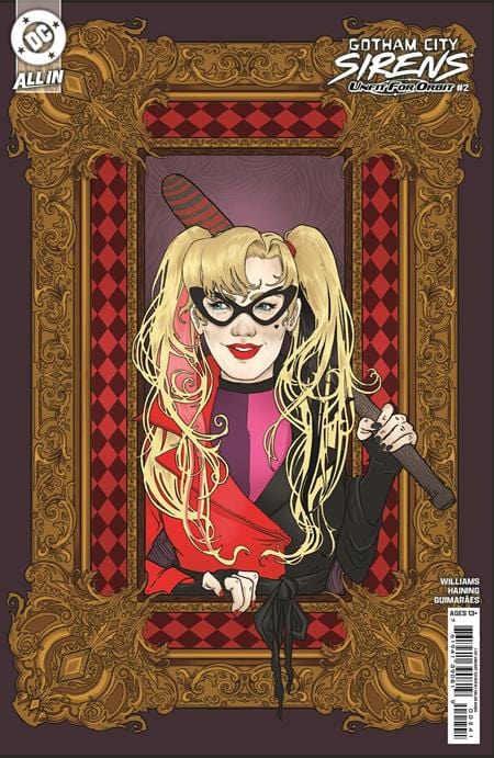 DC Comics Comic Books > Incentives GOTHAM CITY SIRENS UNFIT FOR ORBIT #2 (OF 5) CVR E INC 1:25 HELEN MASK CARD STOCK VAR 76194139081900241 0525DC022