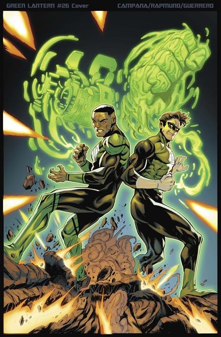 DC Comics Comic Books > Incentives GREEN LANTERN #26 CVR E INC 1:25 CHRIS CAMPANA & NORM RAPMUND CARD STOCK VAR (STARBREAKER SUPREMACY) 76194138023002641 0625DC163