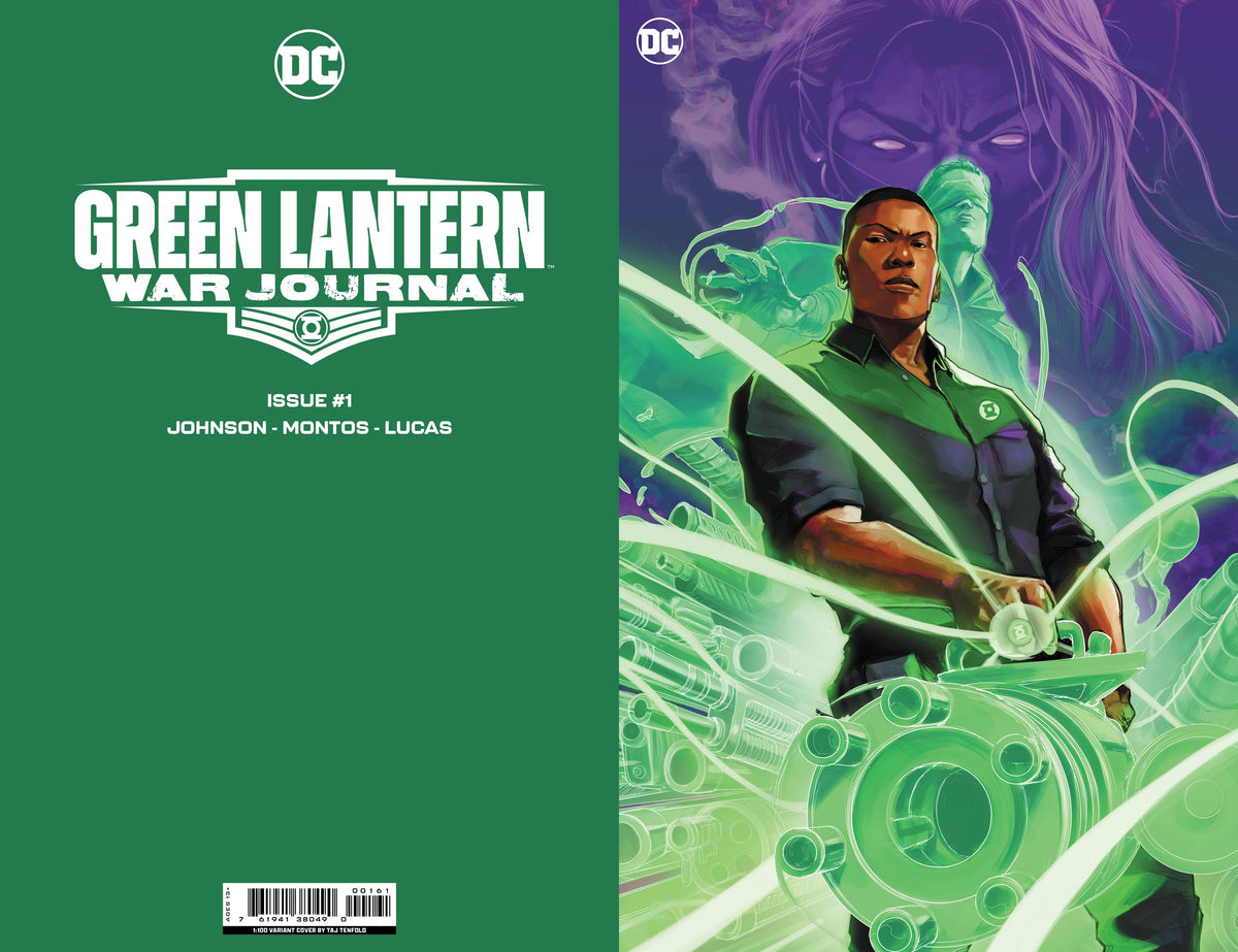 DC Comics Comic Books > Incentives GREEN LANTERN WAR JOURNAL #1 CVR H INC 1:100 TAJ TENFOLD CARD STOCK VAR 76194138049000161 0723DC119