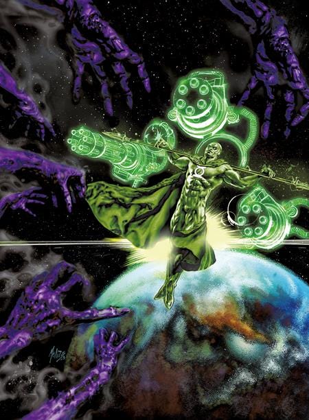 GREEN LANTERN WAR JOURNAL #4 CVR D INC 1:50 MONTOS CARD STOCK VAR