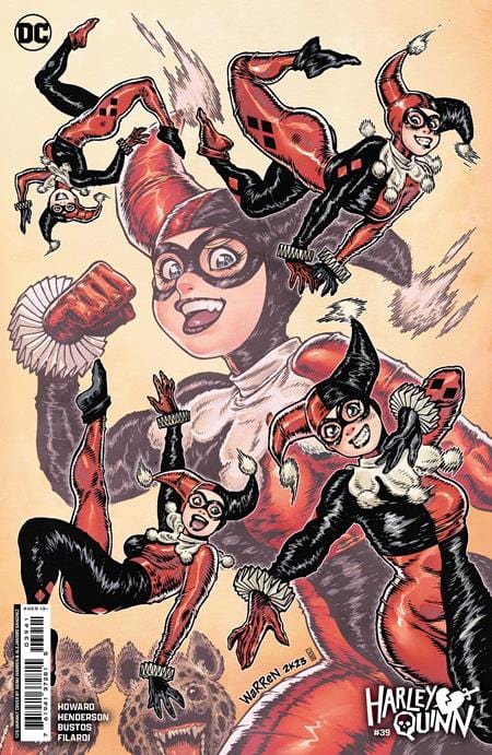 DC Comics Comic Books > Incentives HARLEY QUINN #39 CVR E INC 1:25 ADAM WARREN CARD STOCK VAR 76194137281503941 0224DC048