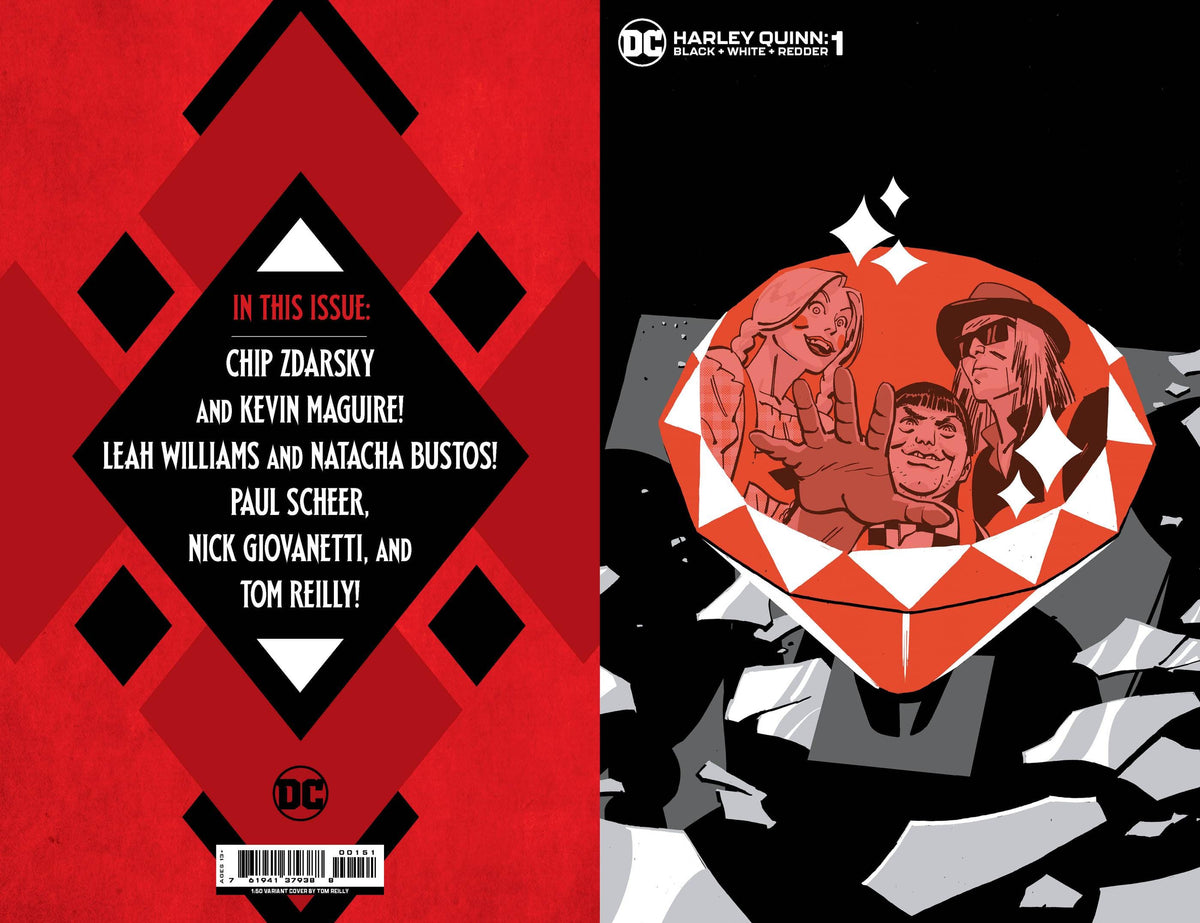 DC Comics Comic Books > Incentives HARLEY QUINN BLACK WHITE REDDER #1 (OF 6) CVR E INC 1:50 TOM REILLY VAR 76194137938800151 0523DC195