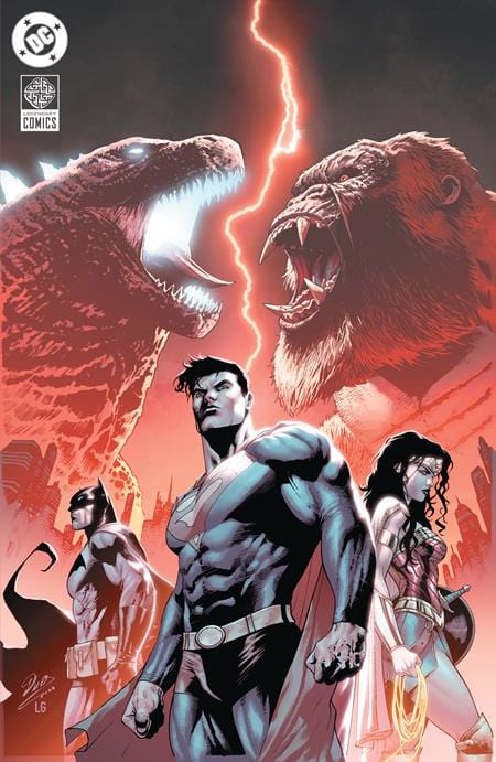 DC Comics Comic Books > Incentives JUSTICE LEAGUE VS GODZILLA VS KONG 2 #1 (OF 7) CVR I INC 1:100 CHRISTIAN DUCE CARD STOCK VAR 76194138628700191 0425DC019