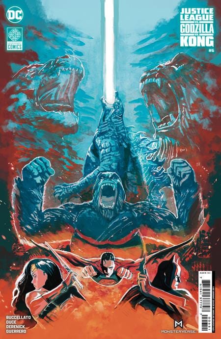 DC Comics Comic Books > Incentives JUSTICE LEAGUE VS GODZILLA VS KONG #6 (OF 7) CVR D INC 1:50 NIKOLAS DRAPER-IVEY CARD STOCK VAR 76194137779700651 0124DC144