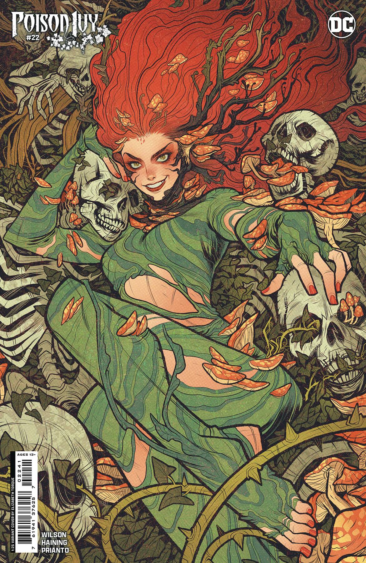 DC Comics Comic Books > Incentives POISON IVY #22 CVR D INC 1:25 ELIZABETH TORQUE CARD STOCK VAR 76194137625702241 0324DC030