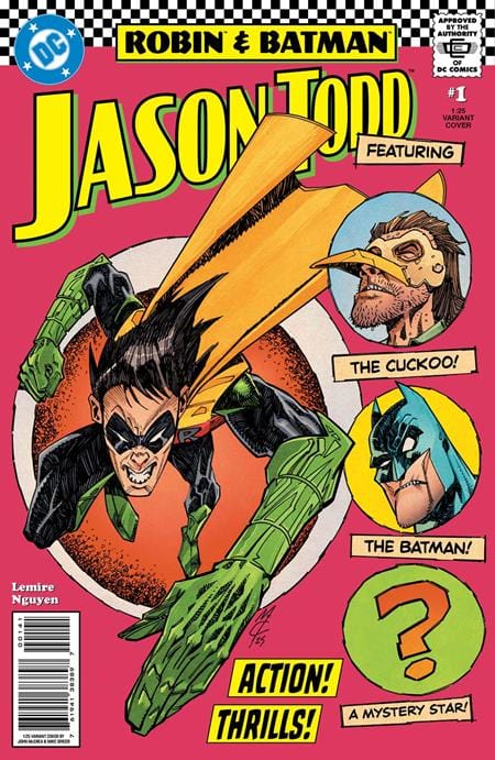 DC Comics Comic Books > Incentives ROBIN & BATMAN JASON TODD #1 (OF 3) CVR E INC 1:25 JOHN MCCREA VAR 76194138389700141 0425DC186