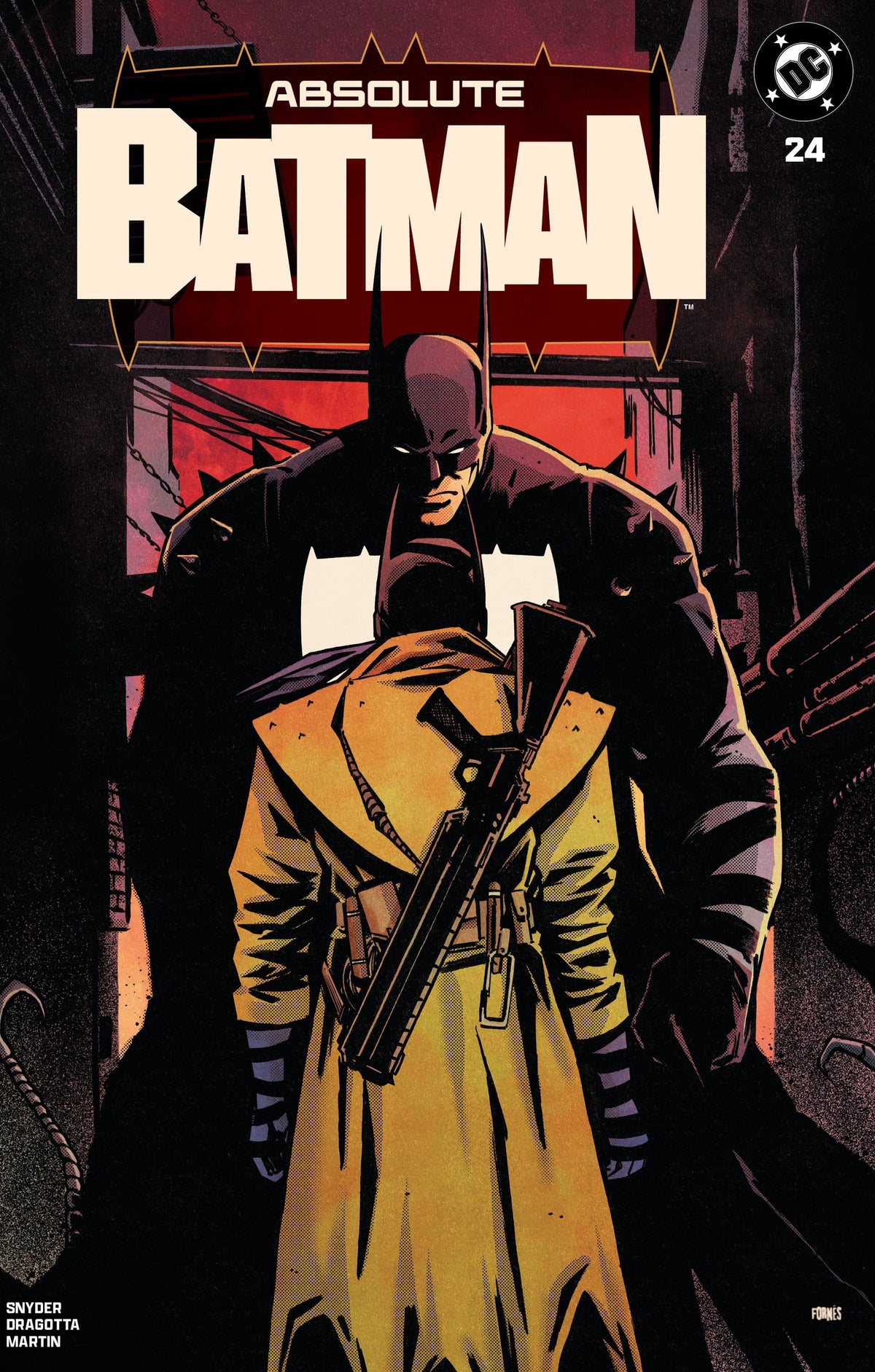 DC Comics Comic Books > Incentives > Signed ABSOLUTE BATMAN #24 JORGE FORNES THIRD EYE EXCLUSIVE [SIGNED BY SCOTT SNYDER & NICK DRAGOTTA] TE-0726DC0067-SIGNED-SNYDER-DRAGOTTA-EXCLUSIVE
