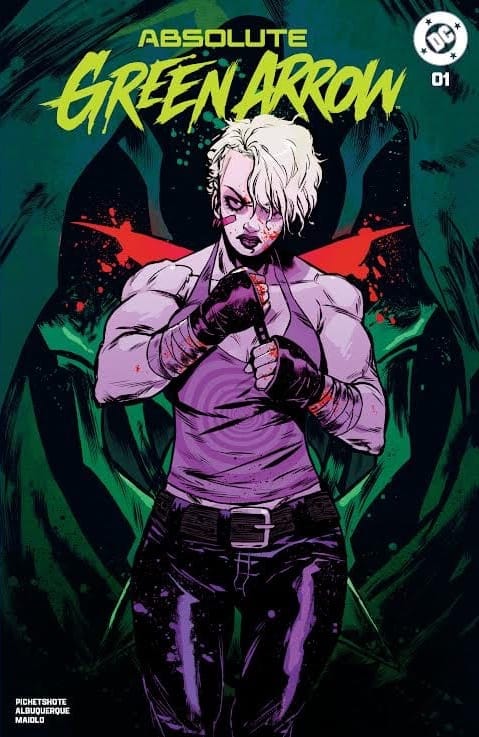 DC Comics Comic Books > Incentives > Signed ABSOLUTE GREEN ARROW #1 THIRD EYE EXCLUSIVE SANFORD GREENE VARIANT [SIGNED BY PORNSAK PICHETSHOTE &  SANFORD GREENE] TE-0326DC0014-EXCLUSIVE-SIGNED