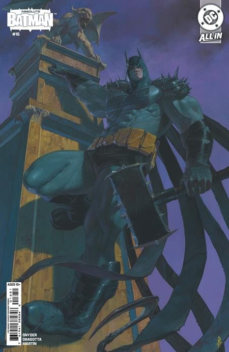 FIRST PRINTING - ABSOLUTE BATMAN #16 CVR E INC 1:25 RICCARDO FEDERICI CARD STOCK VAR [SIGNED BY NICK DRAGOTTA & SCOTT SNYDER]
