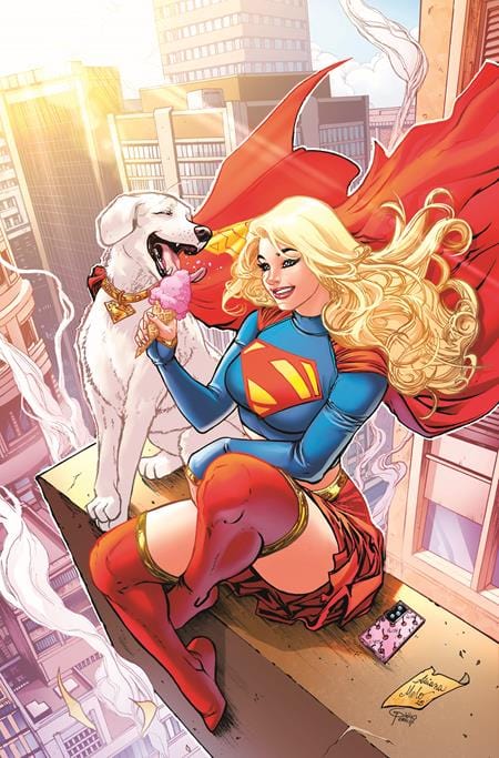 SUPERGIRL #5 CVR E INC 1:25 ADRIANA MELO CARD STOCK VAR