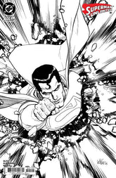 DC Comics Comic Books > Incentives SUPERMAN UNLIMITED #1 CVR M INC 1:250 LEINIL FRANCIS YU B&W CARD STOCK VAR 76194139077200124 0325DC022