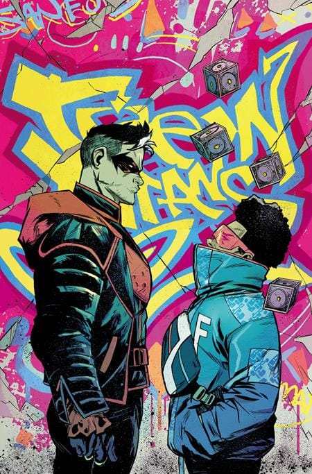 TEEN TITANS #1 CVR G INC 1:25 SANFORD GREENE CARD STOCK VAR (Release Date: 09/02/2026)