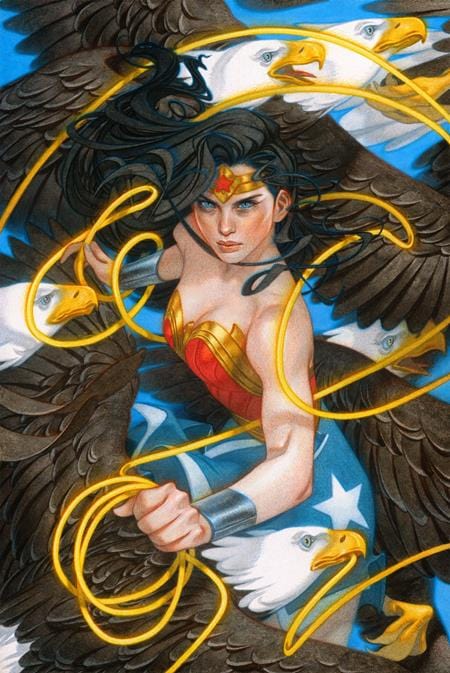 DC Comics Comic Books > Incentives WONDER WOMAN #25 CVR H INC 1:25 TRAN NGUYEN CARD STOCK VAR 76194138162602541 0725DC086