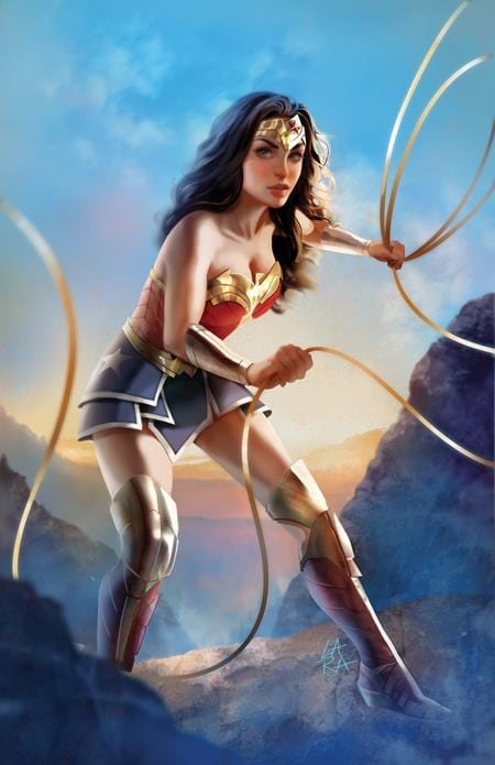 WONDER WOMAN #5 CVR D INC 1:25 CRIS DELARA CARD STOCK VAR PRODUCT IMAGE