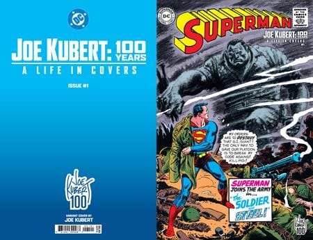DC Comics Comic Books JOE KUBERT 100 YEARS A LIFE IN COVERS #1 (ONE SHOT) CVR B JOE KUBERT FOIL VAR (Release Date: 09/16/2026) 76194139928700121 0726DC0236