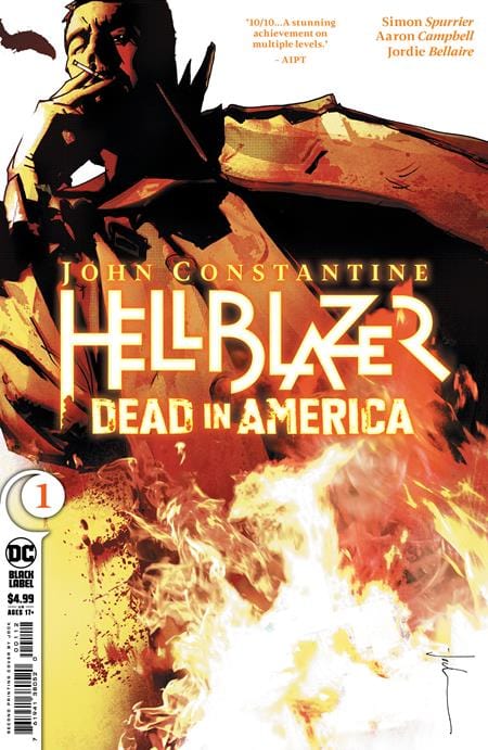 DC Comics Comic Books JOHN CONSTANTINE HELLBLAZER DEAD IN AMERICA #1 2nd PTG 76194138052000112 1123DC914