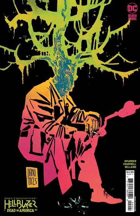 DC Comics Comic Books JOHN CONSTANTINE HELLBLAZER DEAD IN AMERICA #2 (OF 8) CVR B STEVAN SUBIC VAR (MR) 76194138052000221 1223DC184