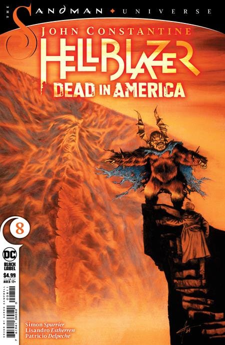 DC Comics Comic Books JOHN CONSTANTINE HELLBLAZER DEAD IN AMERICA #8 (OF 11) CVR A AARON CAMPBELL (MR) 76194138052000811 0624DC185