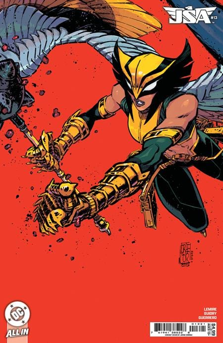 DC Comics Comic Books JSA #13 CVR B JORGE CORONA CARD STOCK VAR 76194138522801321 0925DC0169