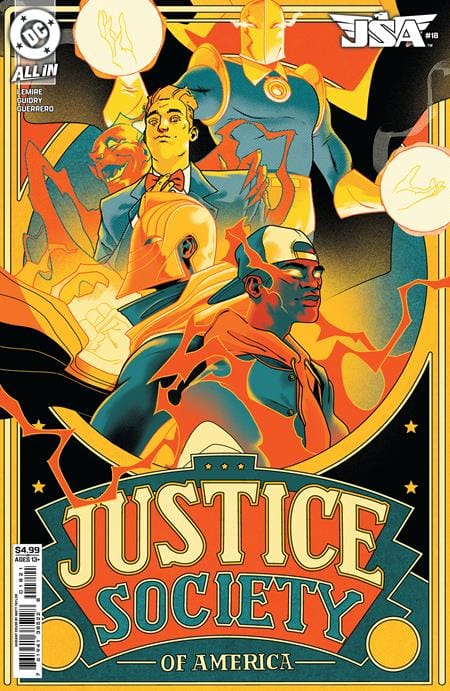JSA #18 CVR B MATT TAYLOR CARD STOCK VAR
