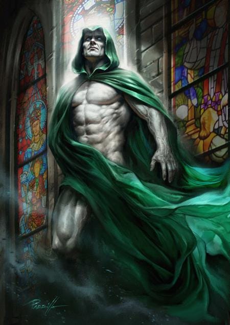 JSA #24 CVR C LUCIO PARILLO KINGDOM COME 30TH ANNIVERSARY CARD STOCK VAR (Release Date: 10/07/2026)