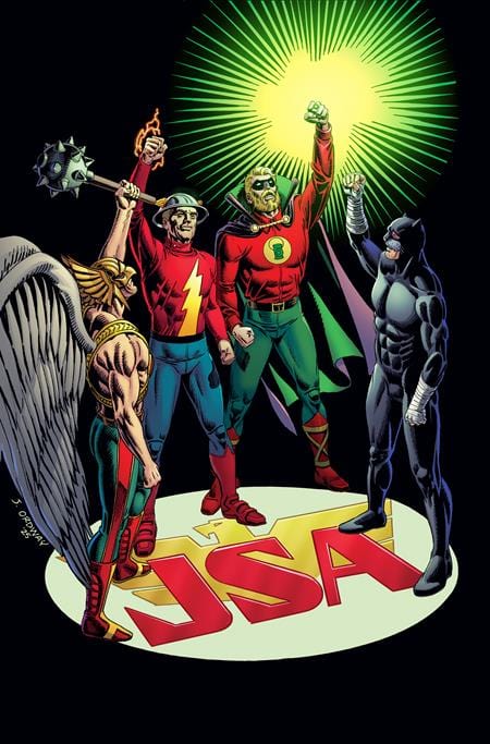 DC Comics Comic Books JSA #7 CVR C JERRY ORDWAY CARD STOCK VAR 76194138522800731 0325DC092