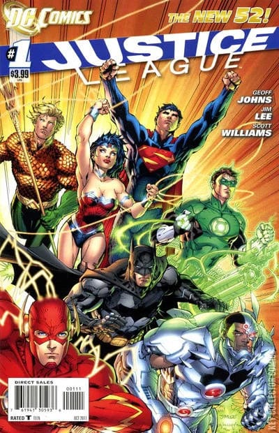 DC Comics Comic Books JUSTICE LEAGUE #1 (NEW 52) 76194130593600111