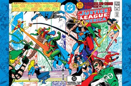 DC Comics Comic Books JUSTICE LEAGUE OF AMERICA #200 FACSIMILE EDITION CVR C GEORGE PEREZ FOIL VAR 76194139509800131 0526DC0209