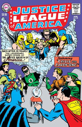 DC Comics Comic Books JUSTICE LEAGUE OF AMERICA #21 FACSIMILE EDITION CVR B MIKE SEKOWSKY FOIL VAR 76194138721500121 0925DC0210