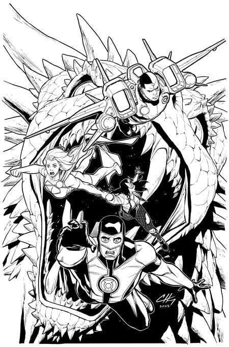 DC Comics Comic Books JUSTICE LEAGUE RED #3 (OF 6) CVR A CLAYTON HENRY 76194139144100311 0825DC0170