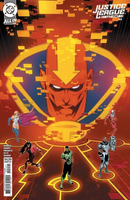 DC Comics Comic Books JUSTICE LEAGUE RED #4 (OF 6) CVR B DAVID BALDEON CARD STOCK VAR 76194139144100421 0925DC0156