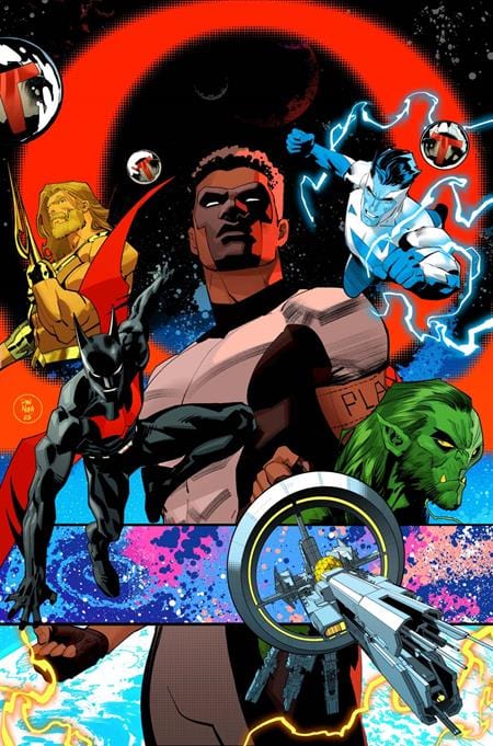 DC Comics Comic Books JUSTICE LEAGUE UNLIMITED #12 CVR A DAN MORA (DC K.O.) 76194138573001211 0825DC0019