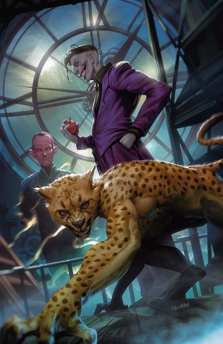 DC Comics Comic Books JUSTICE LEAGUE UNLIMITED #12 CVR C DERRICK CHEW CARD STOCK VAR (DC K.O.) 76194138573001251 0825DC0021