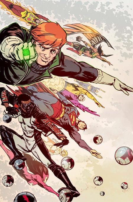 DC Comics Comic Books JUSTICE LEAGUE UNLIMITED #14 CVR B SANFORD GREENE CARD STOCK VAR (DC K.O.) 76194138573001431 1025DC0046