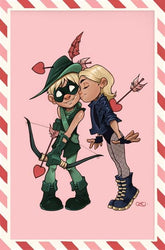 DC Comics Comic Books JUSTICE LEAGUE UNLIMITED #16 CVR F CHRISSIE ZULLO VALENTINES DAY CARD STOCK VAR (DC K.O.) 76194138573001661 1225DC0059