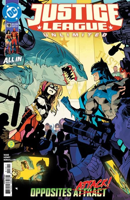 DC Comics Comic Books JUSTICE LEAGUE UNLIMITED #18 CVR A DAN MORA (DC K.O.) 76194138573001811 0226DC0099