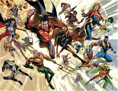 DC Comics Comic Books JUSTICE LEAGUE UNLIMITED #2 CVR F FICO OSSIO RAISED UV FOIL VAR 76194138573000271 1024DC006