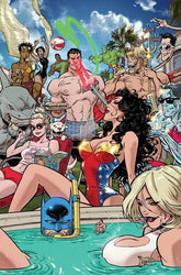 DC Comics Comic Books JUSTICE LEAGUE UNLIMITED #21 CVR F KAARE ANDREWS SWIMSUIT CARD STOCK VAR 76194138573002161 0526DC0140