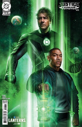 DC Comics Comic Books JUSTICE LEAGUE UNLIMITED #23 CVR G DAVE WILKINS LANTERNS CARD STOCK VAR 76194138573002371 0726DC8533