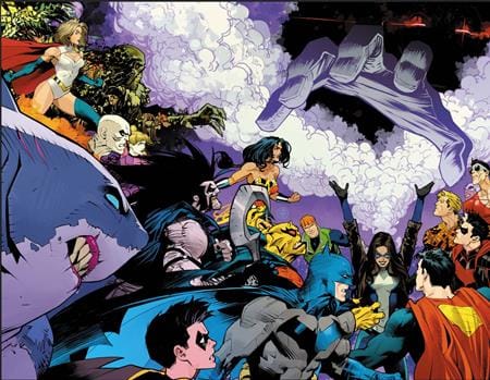 JUSTICE LEAGUE UNLIMITED #25 CVR A DAN MORA WRAPAROUND (Release Date: 11/25/2026)