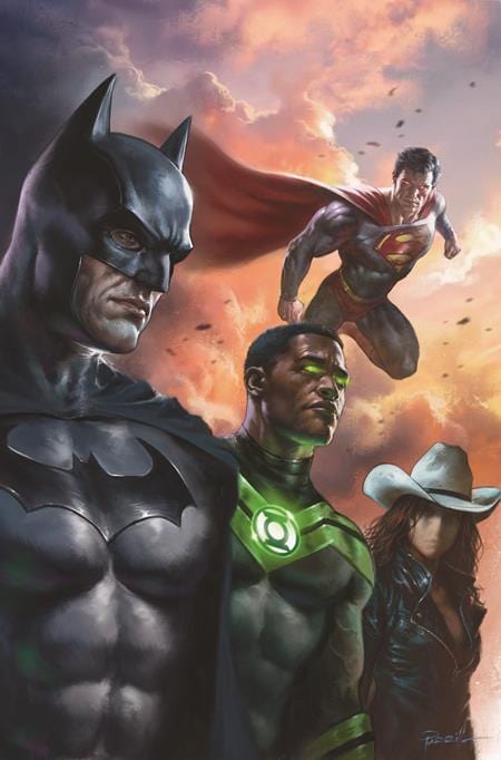 DC Comics Comic Books JUSTICE LEAGUE UNLIMITED #4 CVR C LUCIO PARRILLO CARD STOCK VAR 76194138573000431 1224DC003