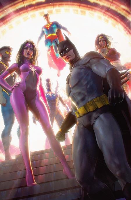 DC Comics Comic Books JUSTICE LEAGUE UNLIMITED #7 CVR B TIAGO DA SILVA CARD STOCK VAR (WE ARE YESTERDAY) 76194138573000721 0325DC078