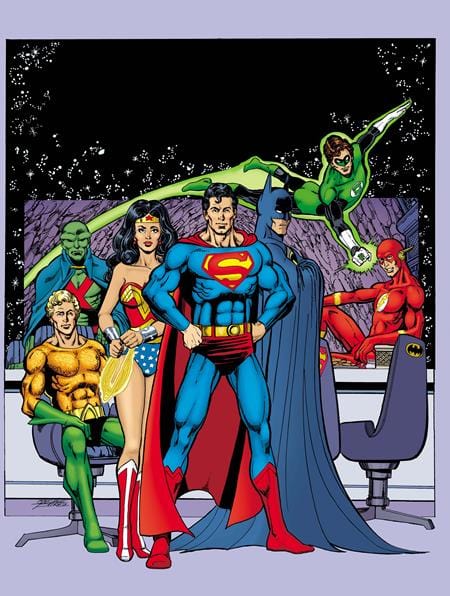DC Comics Comic Books JUSTICE LEAGUE UNLIMITED #8 CVR F GEORGE PEREZ LEGACY CARD STOCK VAR (WE ARE YESTERDAY) 76194138573000881 0425DC094