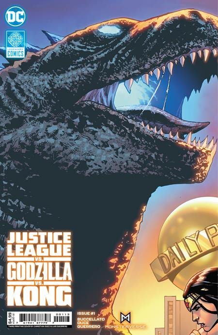 DC Comics Comic Books JUSTICE LEAGUE VS GODZILLA VS KONG #1 Final Printing 76194137779700113 0124DC917