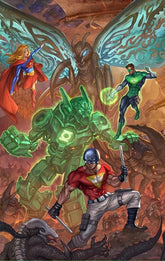 DC Comics Comic Books JUSTICE LEAGUE VS GODZILLA VS KONG 2 #3 (OF 7) CVR C ALAN QUAH CARD STOCK VAR 76194138628700331 0625DC095