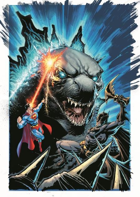 DC Comics Comic Books JUSTICE LEAGUE VS GODZILLA VS KONG #4 (OF 7) CVR C WHILCE PORTACIO GODZILLA CARD STOCK VAR 76194137779700431 1123DC036