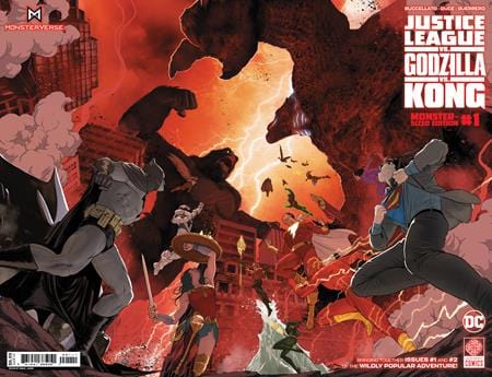 DC Comics Comic Books JUSTICE LEAGUE VS GODZILLA VS KONG MONSTER-SIZED EDITION 76194138505100111 1123DC855