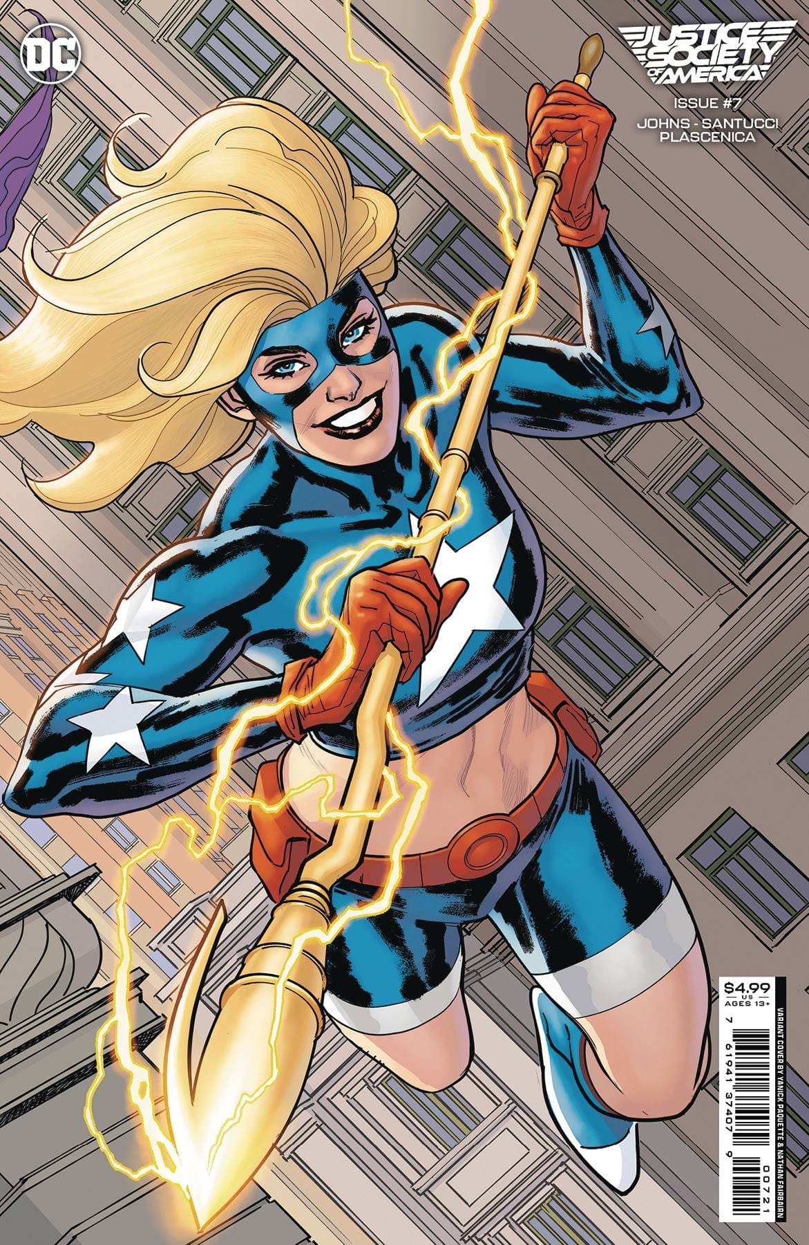 DC Comics Comic Books JUSTICE SOCIETY OF AMERICA #7 (OF 12) CVR B PAQUETTE CS VAR 76194137407900721