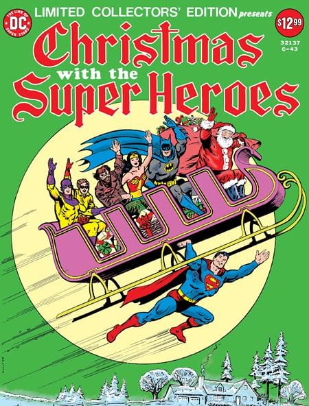 DC Comics Comic Books LIMITED COLLECTORS EDITION #43 CHRISTMAS WITH THE SUPER-HEROES FACSIMILE EDITION CVR A CURT SWAN 76194138728400111 1025DC0189
